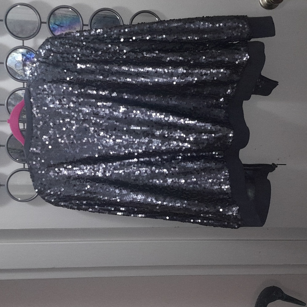 Pewter Colored Sequins Jacket - image 4